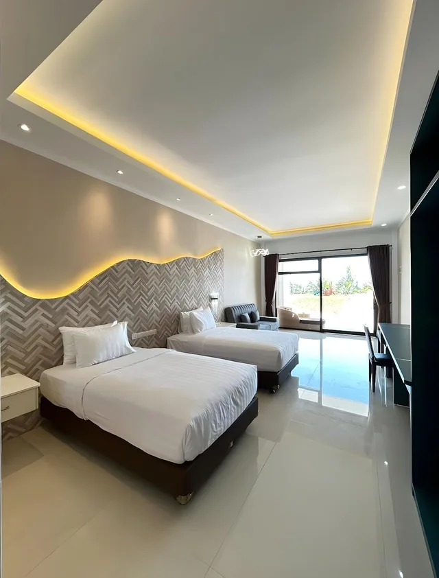 Premier, 2 Double Beds, Grand Harvest Resort and Villas 1/1