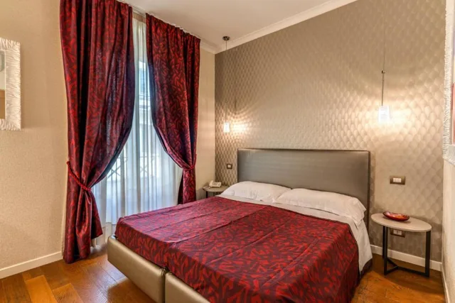 غرفة قياسية بسريرين منفصلين، Boutique Hotel Roma 1/2