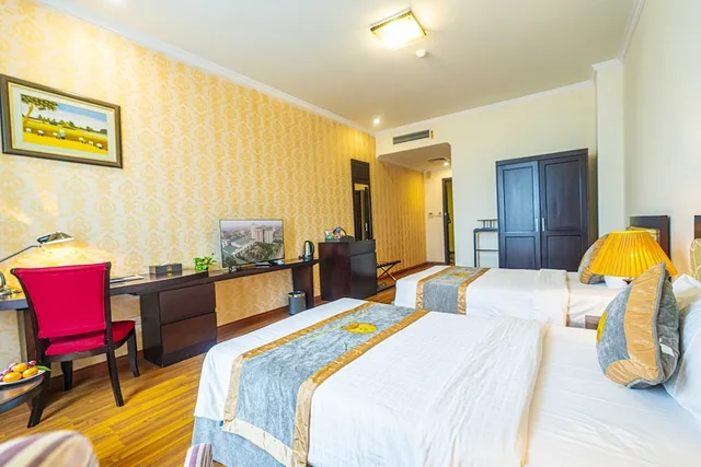 غرفة سوبيريور بسريرين منفصلين، Hoang Son Peace Hotel 4/9