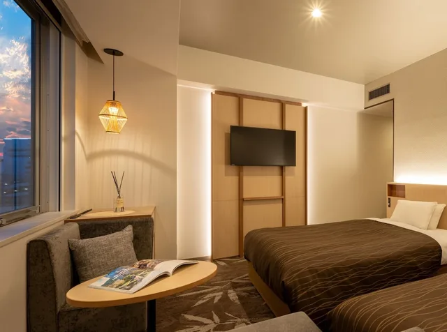 Renovated, Superior, Twin Beds، Sendai Washington Hotel 4/6
