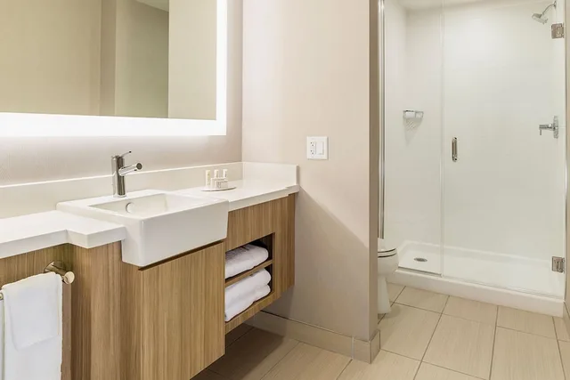 جناح بسريرين كوين مع أريكة لذوي الإعاقة، SpringHill Suites by Marriott St. Paul Downtown 1/5
