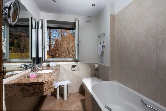 غرفة كومفورت مفردة بسرير فردي، Hotel Alpenhof 7/9