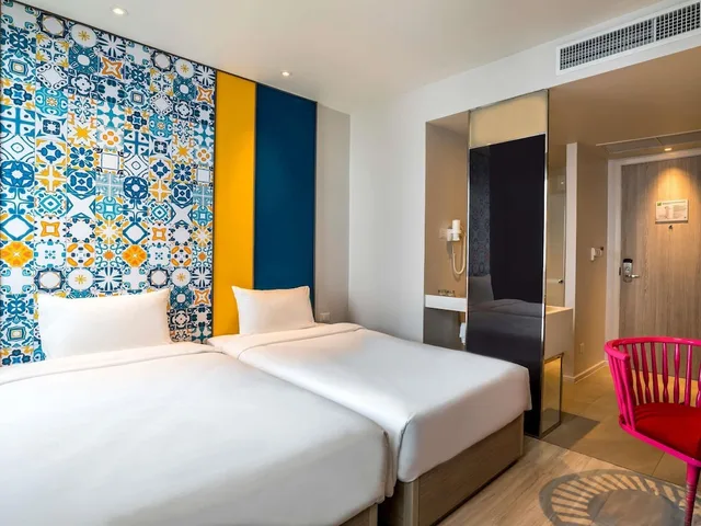غرفة قياسية بسريرين منفصلين، Ibis Styles Phuket City 3/10
