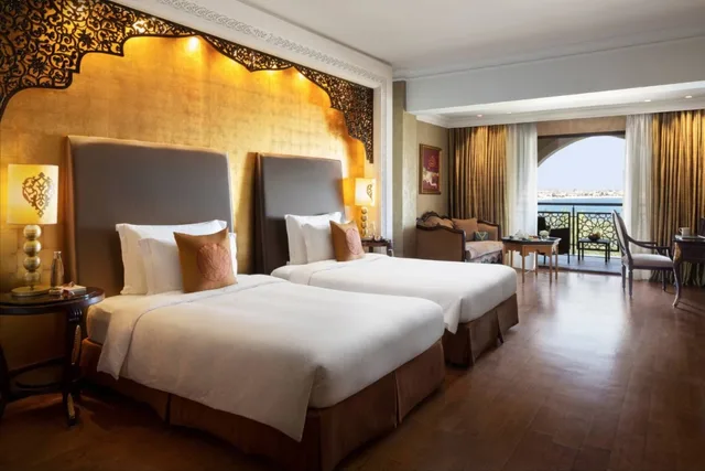 غرفة ديلوكس بسرير مزدوج بإطلالة على البحر، Jumeirah Zabeel Saray Dubai 1/1