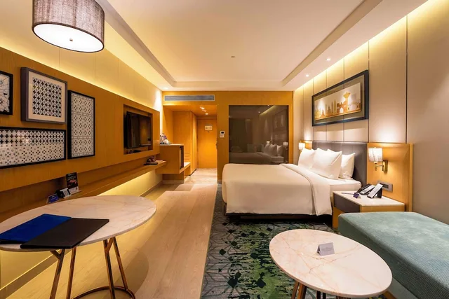 غرفة بزنس بسريرين منفصلين، Radisson Blu Hotel Amritsar 3/6