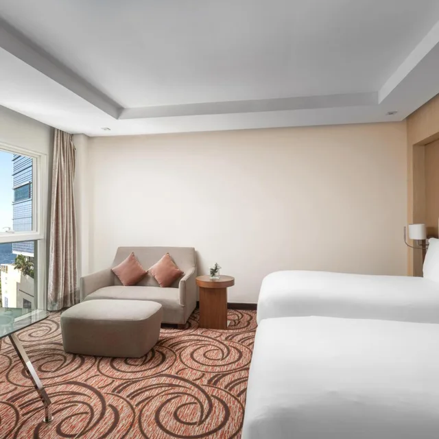 Deluxe, Twin Beds, City View, Corniche Tower، فندق ذا فينيو جدة الكورنيش(The Venue Jeddah Corniche) 4/10
