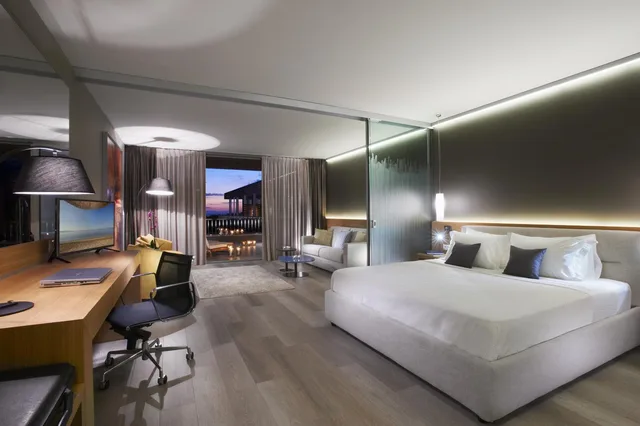 جناح بإطلالة على البحر، Blue Dolphin Hotel 2/4