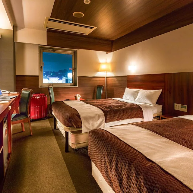 غرفة قياسية بسريرين منفصلين للمدخنين، Tokai City Hotel 3/7