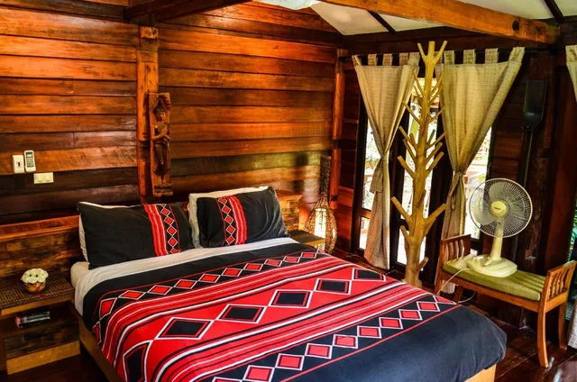 Family, Cabin, 1 Double and 2 Bunk Beds، Rice Barn And Rooms 1/2