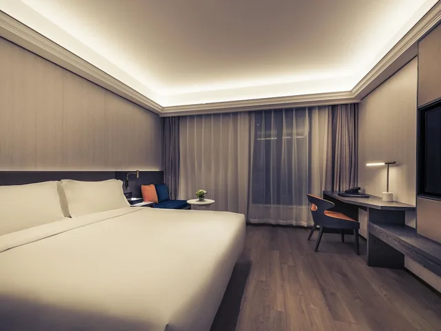 غرفة ديلوكس بسرير كينج، Mercure Shanghai Necc 3/8