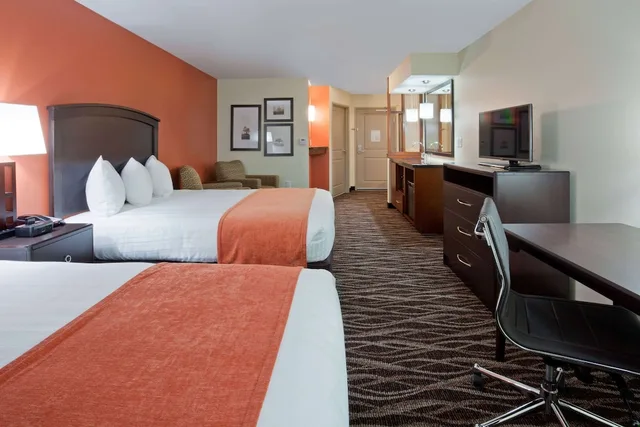 Studio, Suite, 2 Queen Beds, Accessible, AmericInn by Wyndham Waupun 2/3