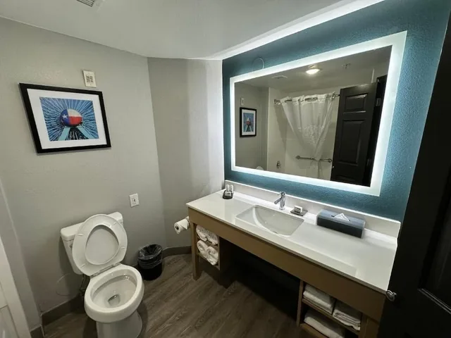 غرفة ديلوكس بسرير كينج لذوي الإعاقة، La Quinta Inn & Suites by Wyndham Dallas Arlington South 8/9