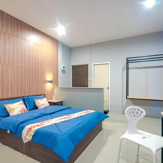 غرفة ديلوكس بسرير مزدوج بشرفة، Penyos Residence 4/8