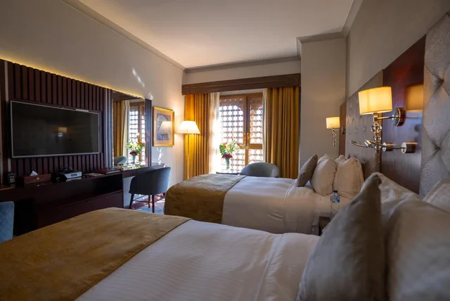 غرفة ديلوكس بسرير فردي بإطلالة على المدينة، فندق دار التقوى(Dar Al Taqwa Hotel) 3/9