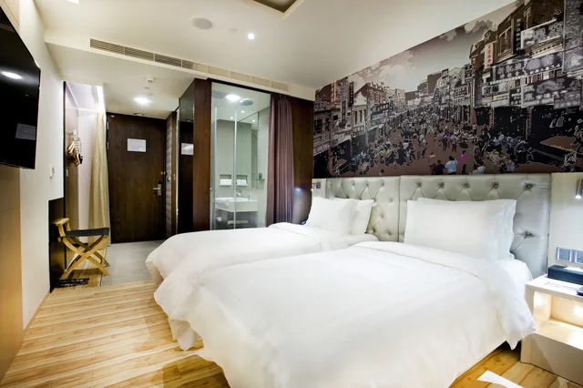 Trendy, Twin Beds، Fx Hotel Tainan Minsheng Road Branch 1/5