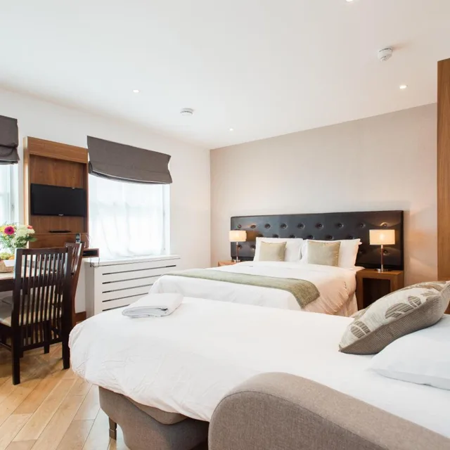 استوديو ديلوكس بسرير مزدوج، Presidential Apartments - Kensington 5/10
