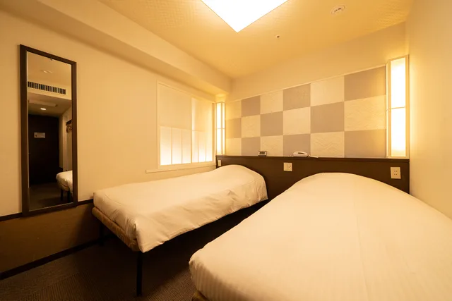 غرفة قياسية بسريرين منفصلين، Hotel Sunlite Shinjuku 1/3