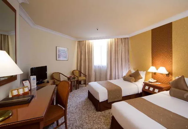 غرفة ديلوكس بسريرين منفصلين، DoubleTree by Hilton Singapore Robertson Quay 1/1
