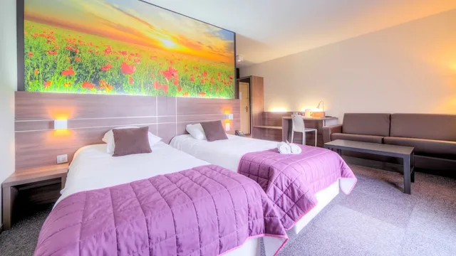 غرفة قياسية بسريرين منفصلين، Hotel Horizon 4/10