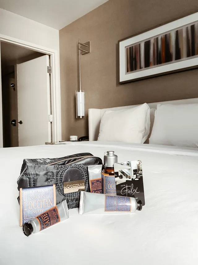غرفة بسرير كينج في طابق مرتفع لذوي الإعاقة، Hotel Felix Chicago 2/9