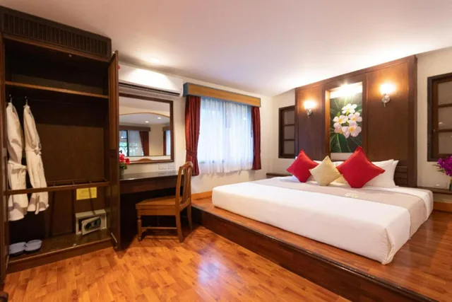 فيلا بغرفة نوم واحدة بإطلالة جزئية على البحر للمدخنين، Aochalong Villa Resort & Spa 1/3