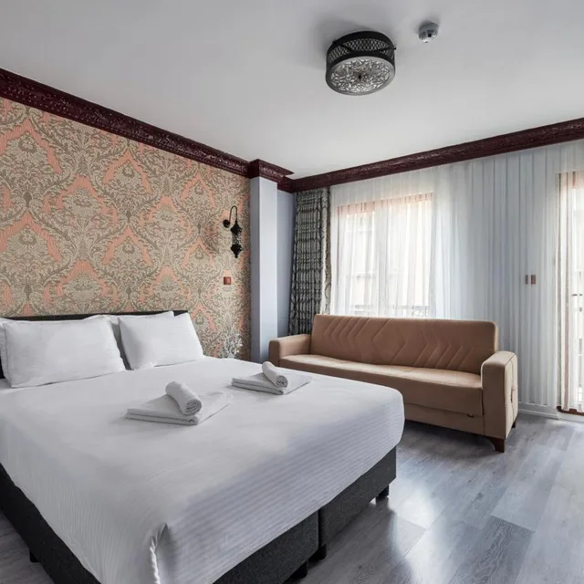 غرفة ديلوكس ثلاثية بإطلالة جزئية على البحر، Mytra Hotel 2/10