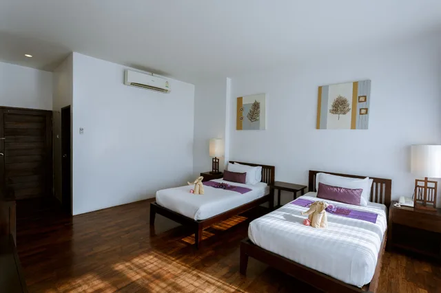 جناح عائلي بسرير كينج بإطلالة على البحر بغرفتي نوم، Bundhaya Villas Koh Lipe 2/4