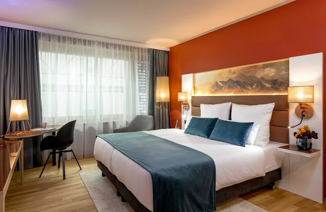 غرفة كومفورت، Leonardo Hotel Zurich Airport 1/2