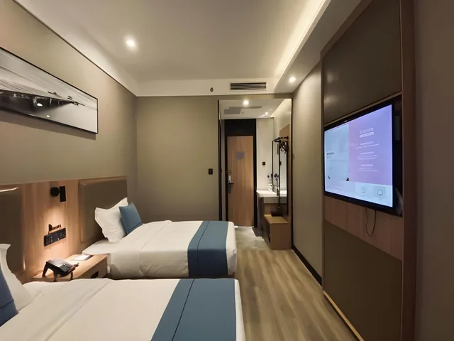 غرفة عائلية، Green Tree Inn Shandong Jinan City Shungeng Intl. Convention and Exhibition Center Express Hotel 1/1
