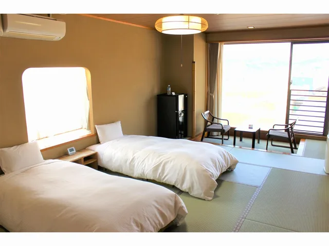 غرفة يابانية بسريرين، Hotel Ikkeikaku 1/1