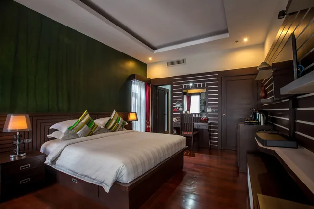 فيلا ملكية بسرير كينج وسرير كوين بغرفتي نوم مع أريكة بمسبح خاص، De Sarann Villa 5/10