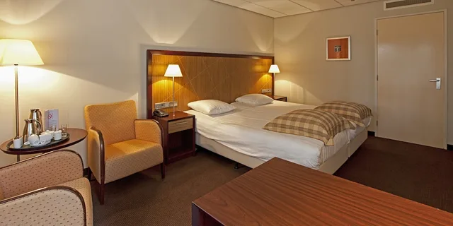 غرفة عائلية بأربعة أسرّة، Fletcher Familiehotel Paterswolde 3/6