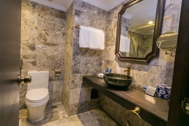 غرفة ديلوكس بسرير مزدوج أو سريرين منفصلين بشرفة، Aliana Boutique Sapa Hotel & Spa 2/2