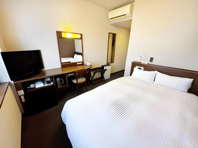 Semi Room, Double Bed, Smoking، HOTEL ROUTE-INN Nanao Ekihigashi 2/10