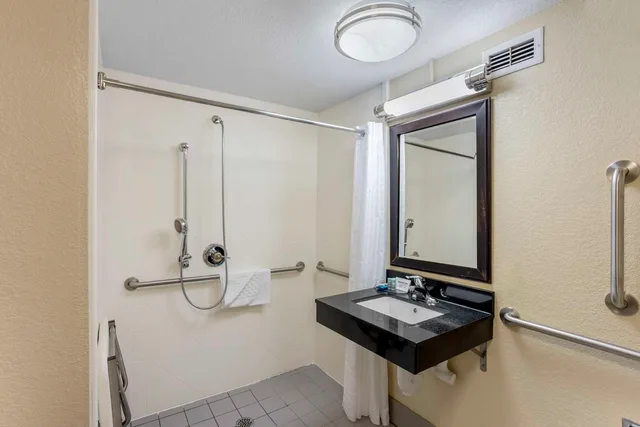 غرفة بسرير كينج لذوي الإعاقة، Best Western Harrisburg North 3/3
