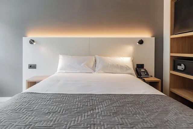 غرفة مفردة بسرير مزدوج، Hotel Distrito Oeste 4/5