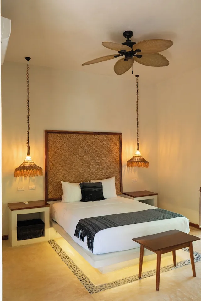 غرفة سوبيريور بسرير كوين بإطلالة على الحديقة، La Puerta Azul Beachfront Adults Only 8/10