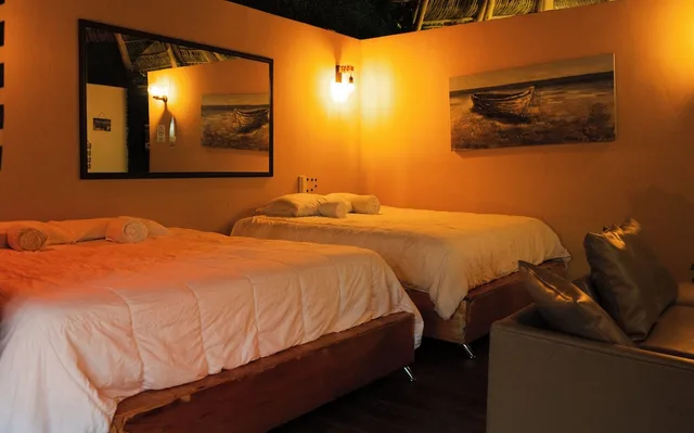 كابينة عائلية بسريرين كينج بإطلالة على الحديقة، Palm Valley Cabins 2/2