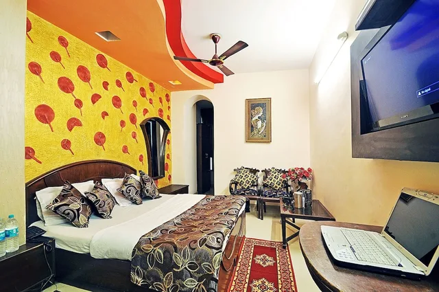 غرفة عائلية بسريرين مزدوجين بإطلالة على المدينة، Hotel Shiva Intercontinental 5/8
