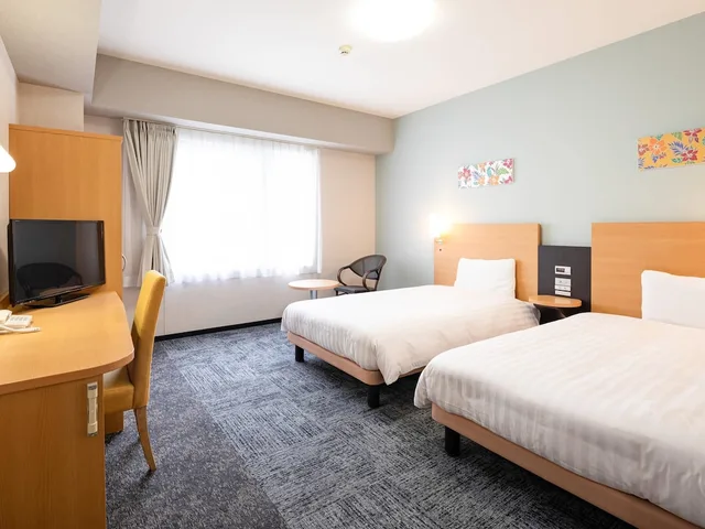 Economy, Twin Beds, Comfort Hotel Naha Prefectural Office 2/6