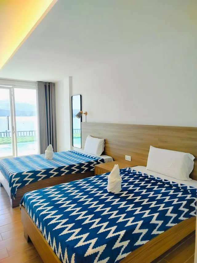 غرفة قياسية بسريرين منفصلين، Coron Underwater Garden Resort 2/3