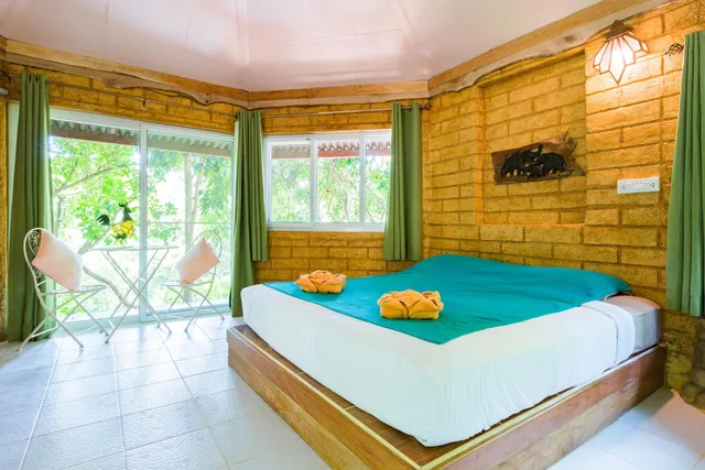 غرفة سوبيريور بسرير كوين، Baandin Chiewlarn Resort 1/3