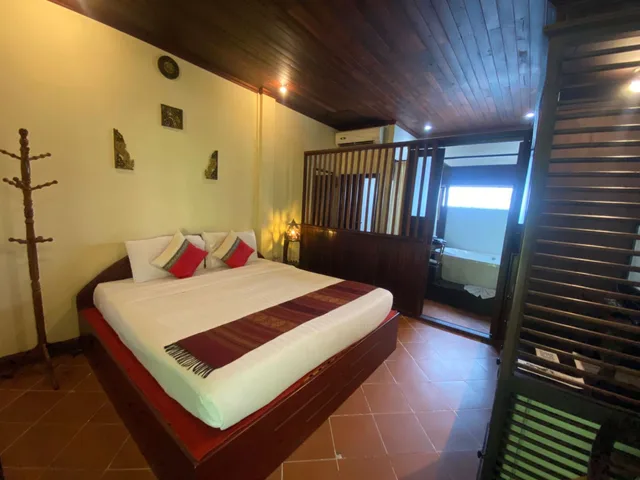 غرفة ديلوكس بسرير مزدوج، Vangsavath Hotel 2/5
