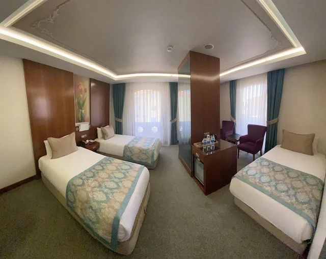غرفة قياسية ثلاثية بسرير كينج وسرير فردي، Hurry Inn Merter Istanbul 1/4