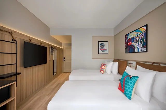 Moxy, Twin Beds، Moxy Mumbai Andheri West 2/2
