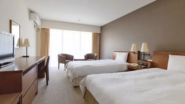 Standard, Twin Beds, Courtyard Side View, Courtyard View، EM Wellness Kurashino Hakko Lifestyle Resort 1/1