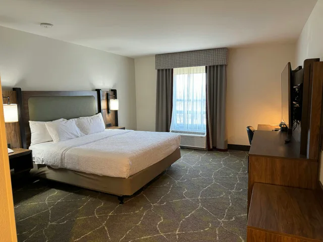 غرفة بسرير كينج لذوي الإعاقة، Hampton Inn Suites Dobson 2/4