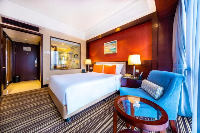 غرفة بزنس مفردة بسرير مزدوج، Leeden Hotel Guangzhou 4/7