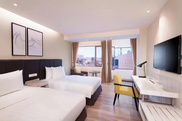 غرفة ديلوكس بسرير مزدوج، AIHO Hotel Medan 1/3