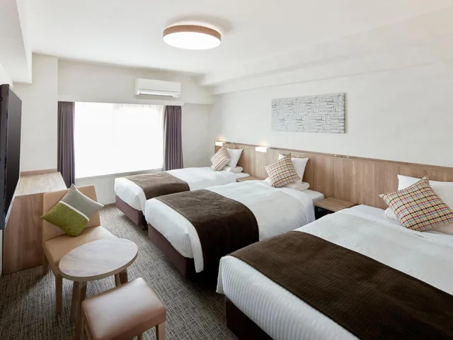 غرفة قياسية ثلاثية للمدخنين، Hotel Mystays Kiyosumi Shirakawa 1/2